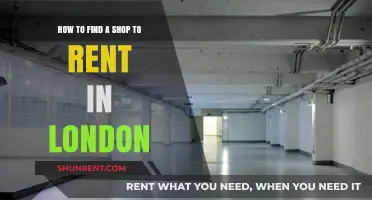Finding the Perfect Shop to Rent in London: A Comprehensive Guide