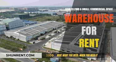 Finding the Perfect Small Commercial Warehouse Space for Rent