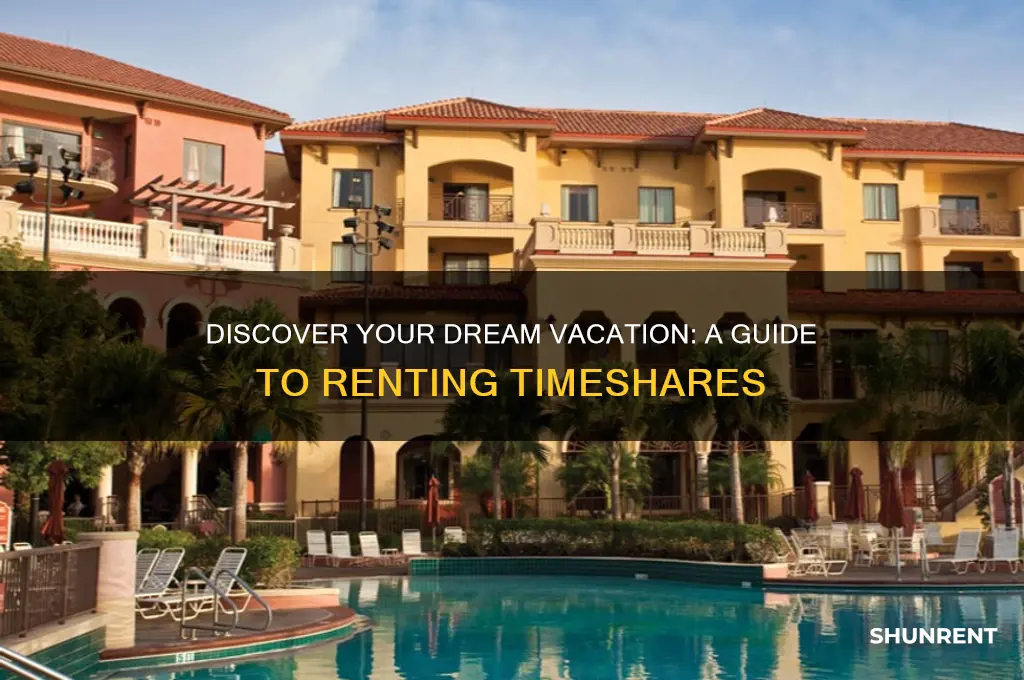 how to find a timeshare to rent