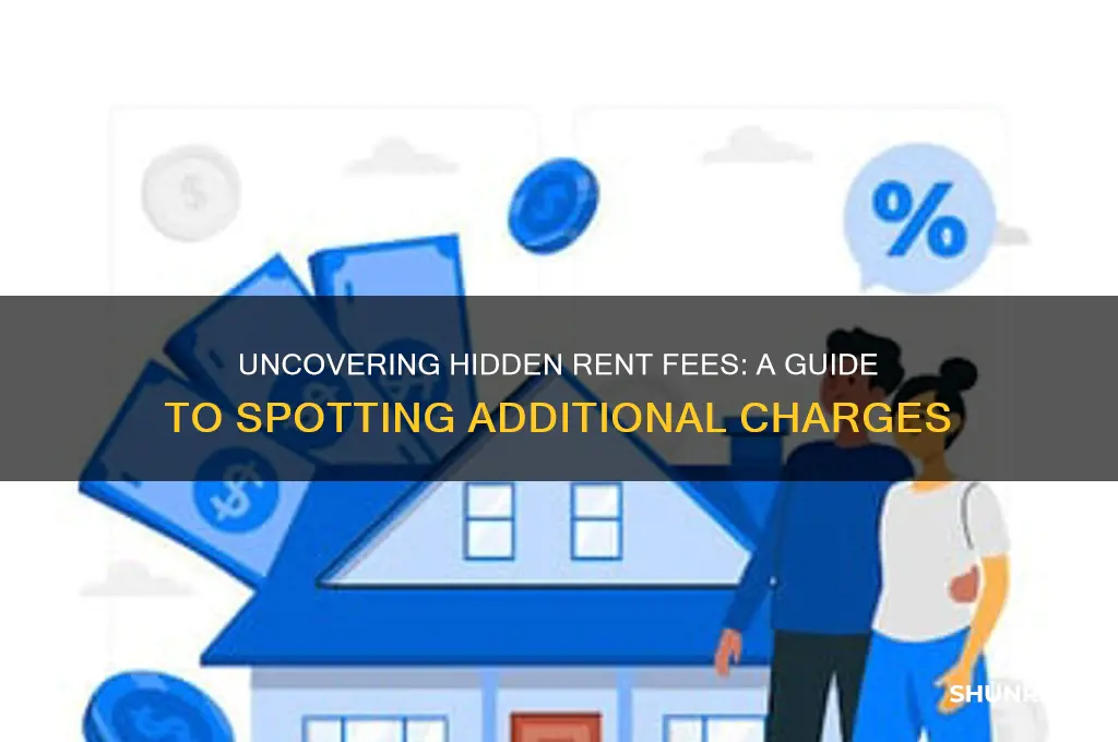 how to find additional charges in rent