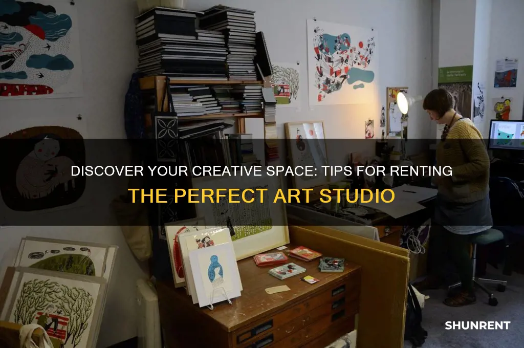 how to find an art studio to rent