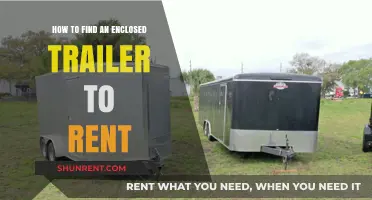Renting Enclosed Trailers: A Comprehensive Guide to Finding the Perfect Fit