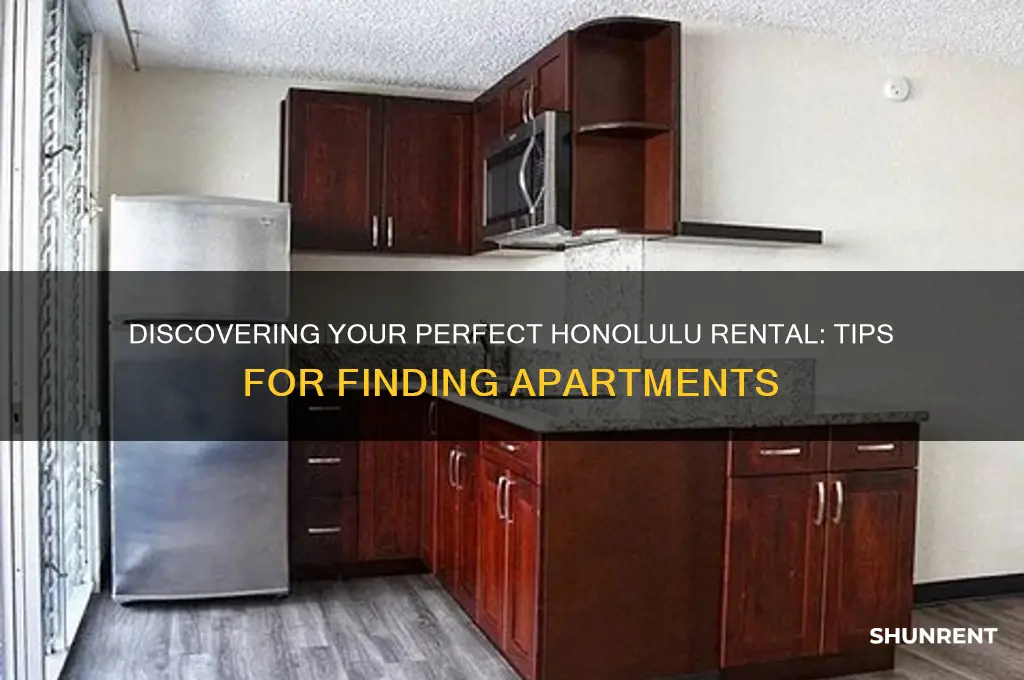 how to find appartments for rent in honolulu