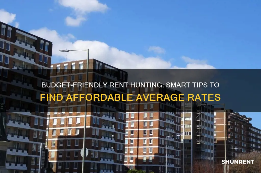how to find average rent for cheap ass person
