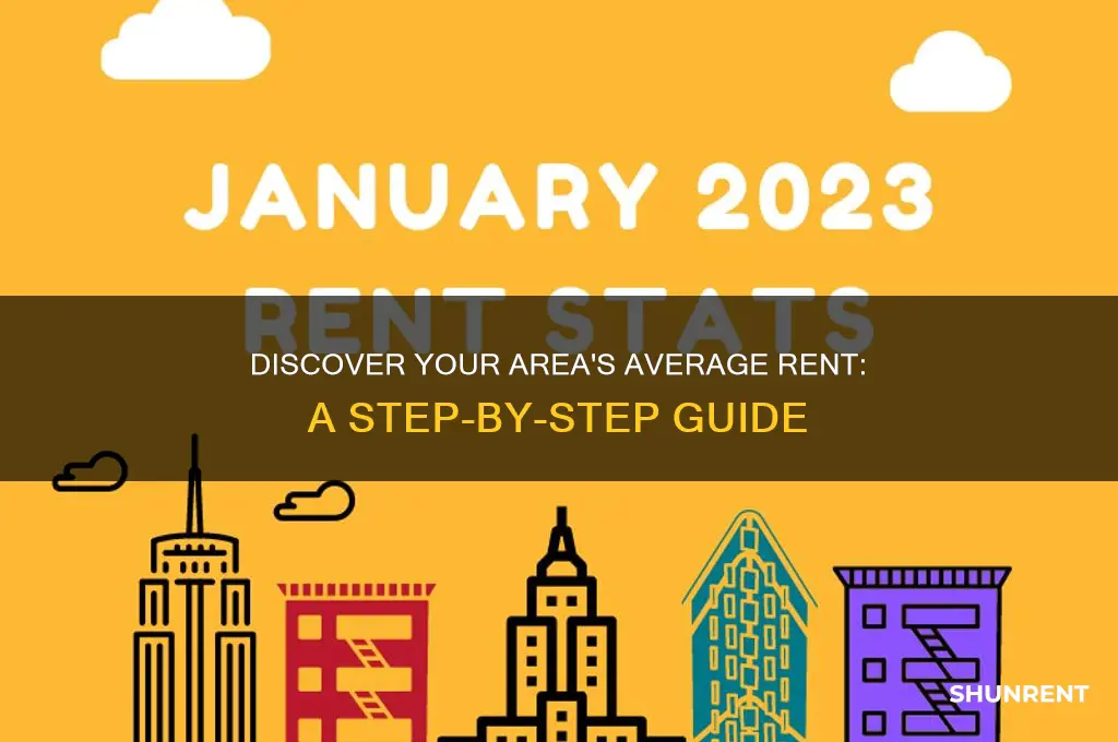 how to find average rent in area