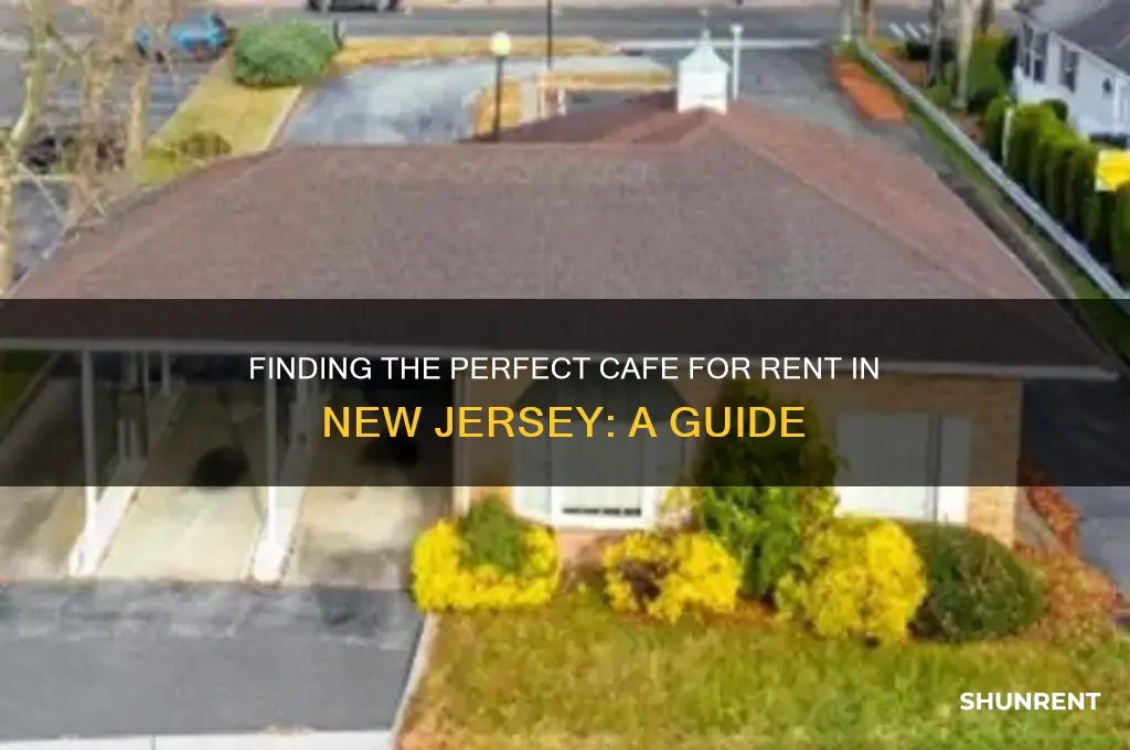 how to find cafe for rent in nj