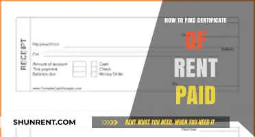 Finding Your Rent Paid Certificate: A Step-by-Step Guide for Tenants