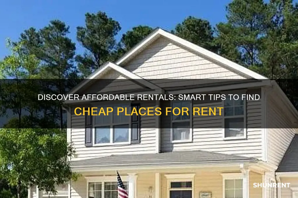 how to find cheap places for rent
