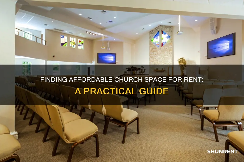 how to find church space for rent