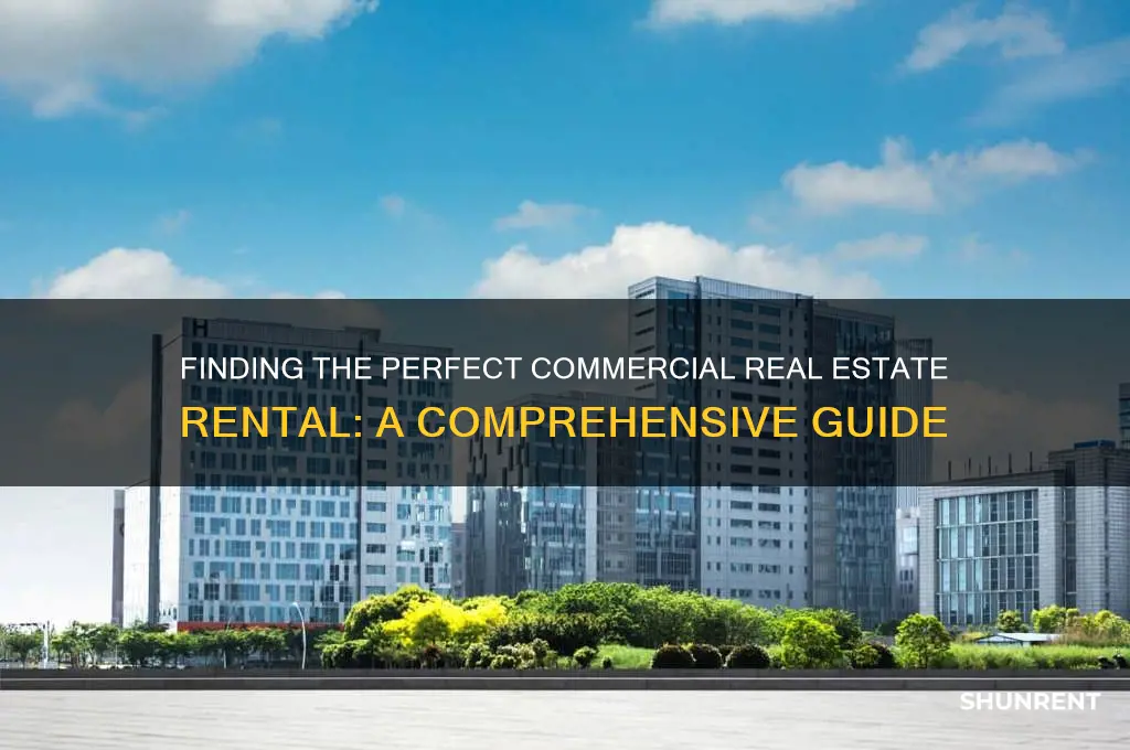 how to find commercial real estate for rent