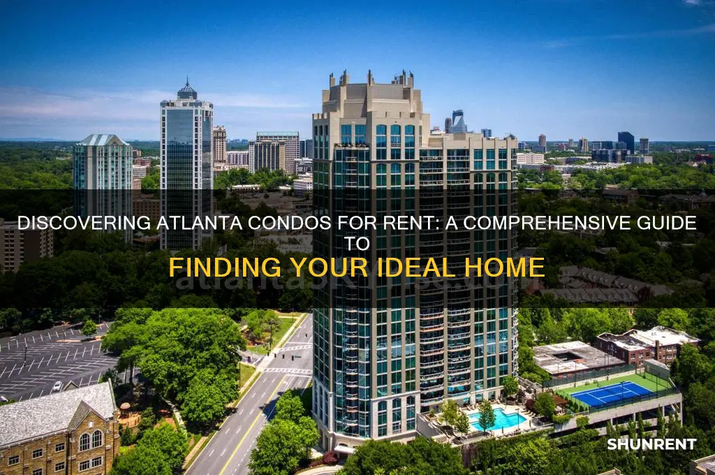 how to find condos for rent in atlanta