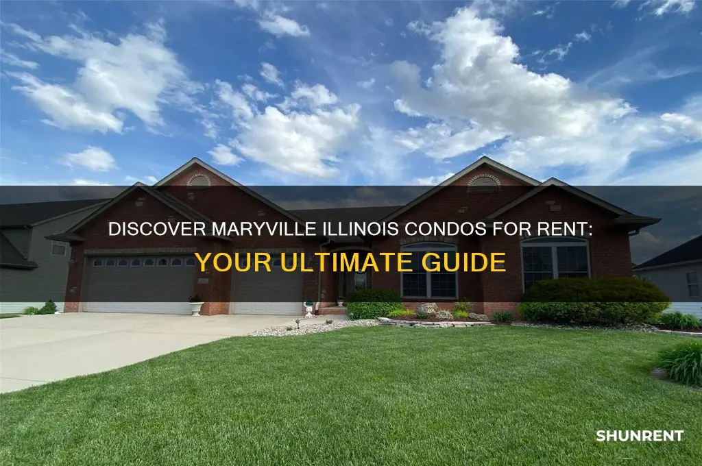 how to find condos for rent in maryville illinois