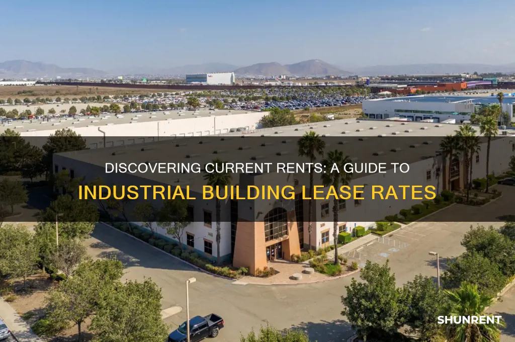 how to find current rents in industrial buildings
