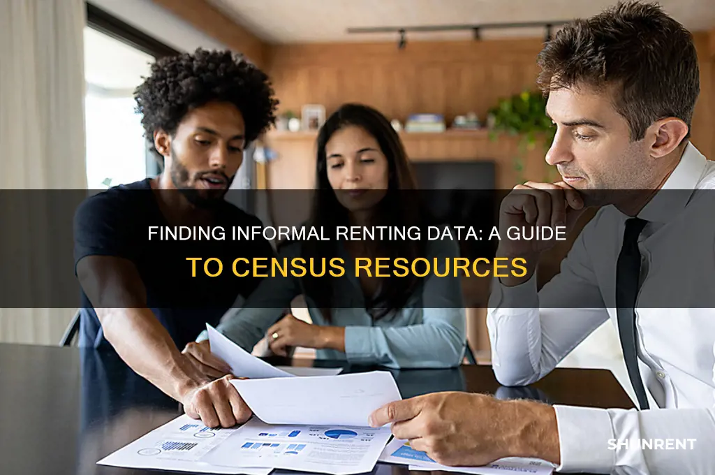 how to find data about informal renting census