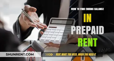 Mastering Prepaid Rent: Calculating Your Ending Balance Step-by-Step