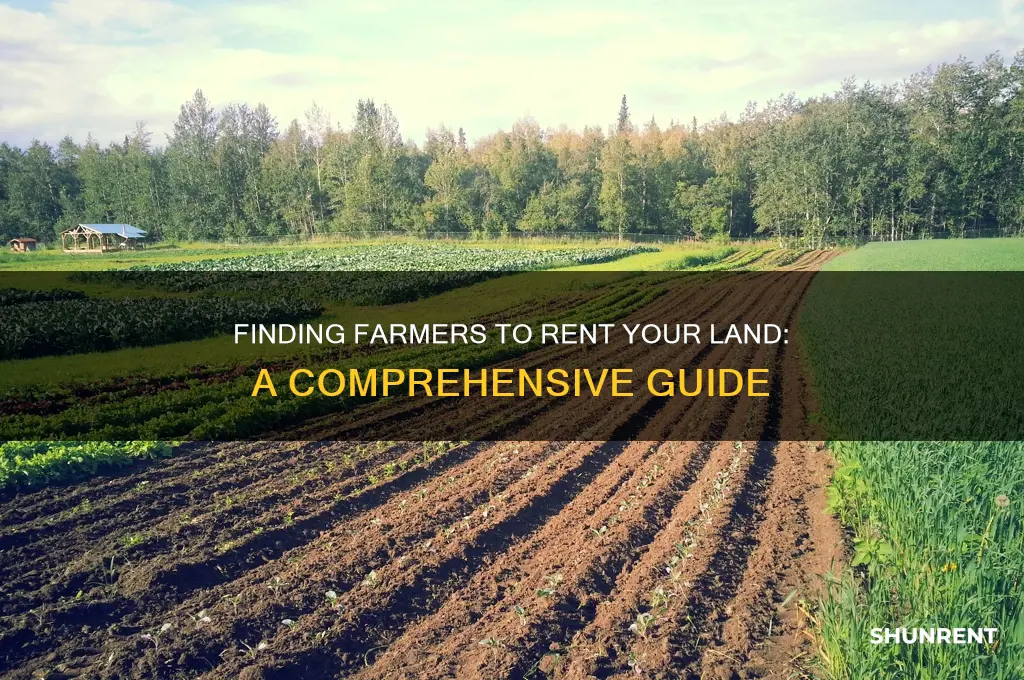 how to find farmers to rent land