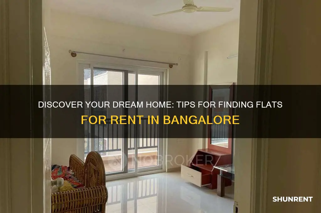 how to find flats for rent in bangalore
