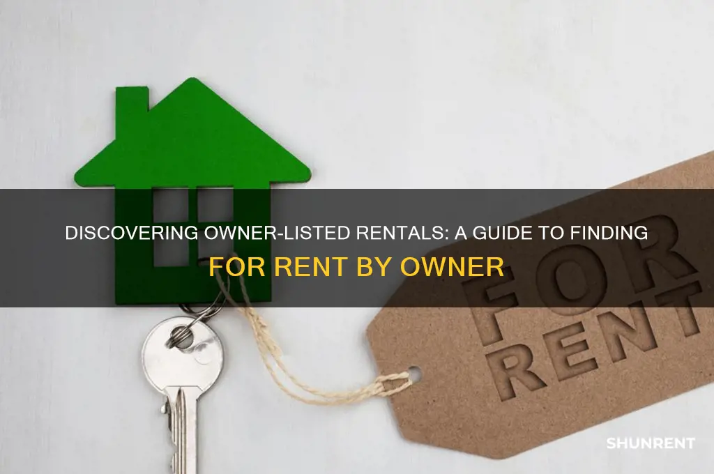 how to find for rent by owner