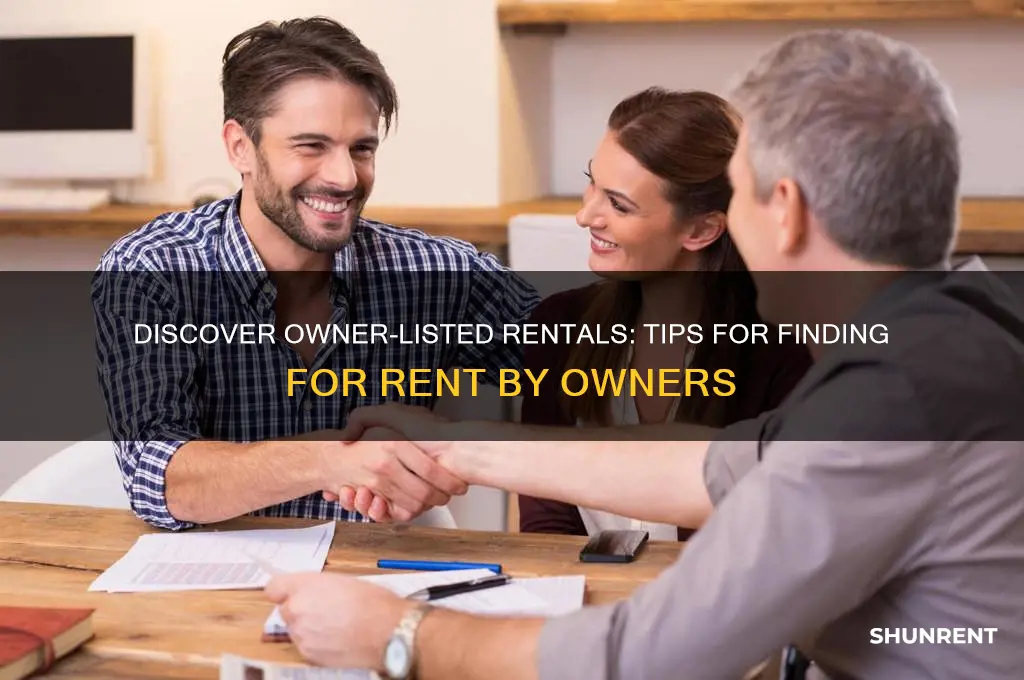 how to find for rent by owners