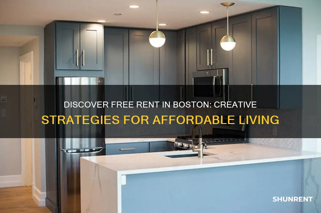 how to find free rent in boston