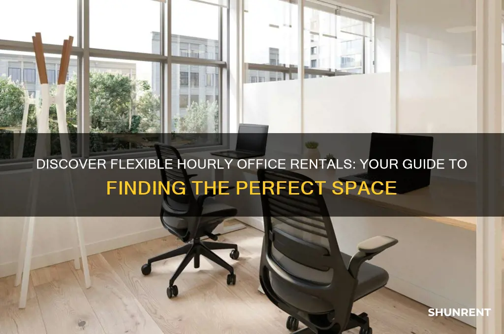 how to find hourly rented office space