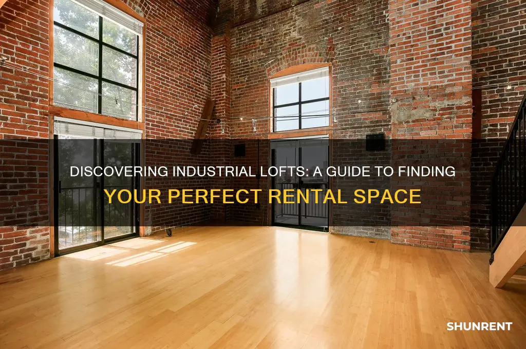 how to find industrial lofts for rent
