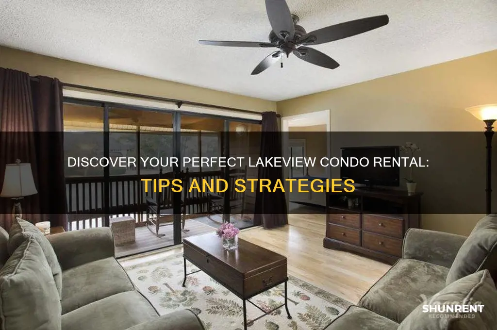 how to find lakeview condo to rent