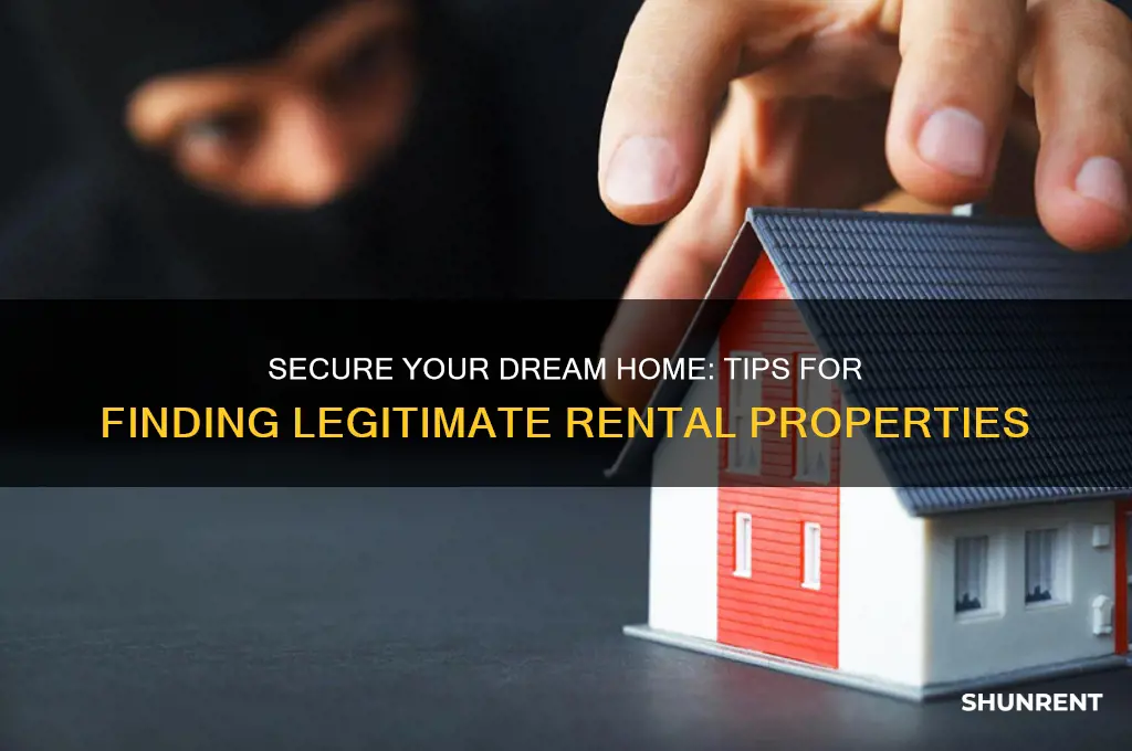 how to find legitimate places to rent