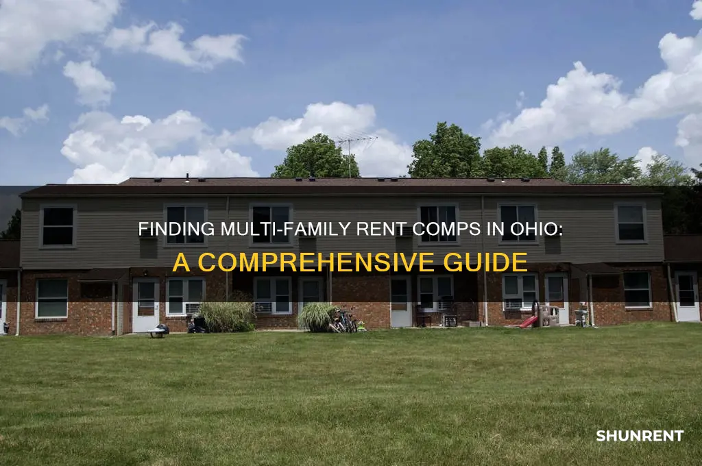 how to find multi family rent comps onohio