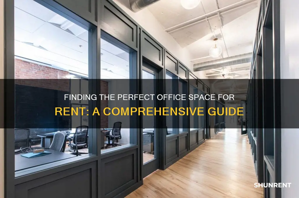 how to find office space for rent