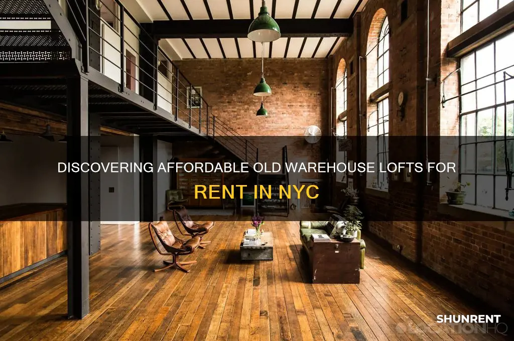 how to find old warehouse lofts nyc rent