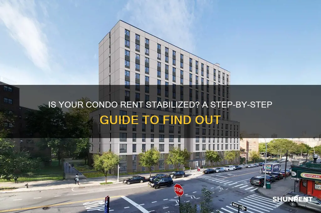 how to find out if a condo is rent stabilized