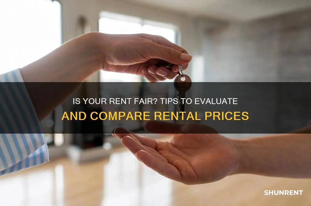 how to find out if my rent is fair