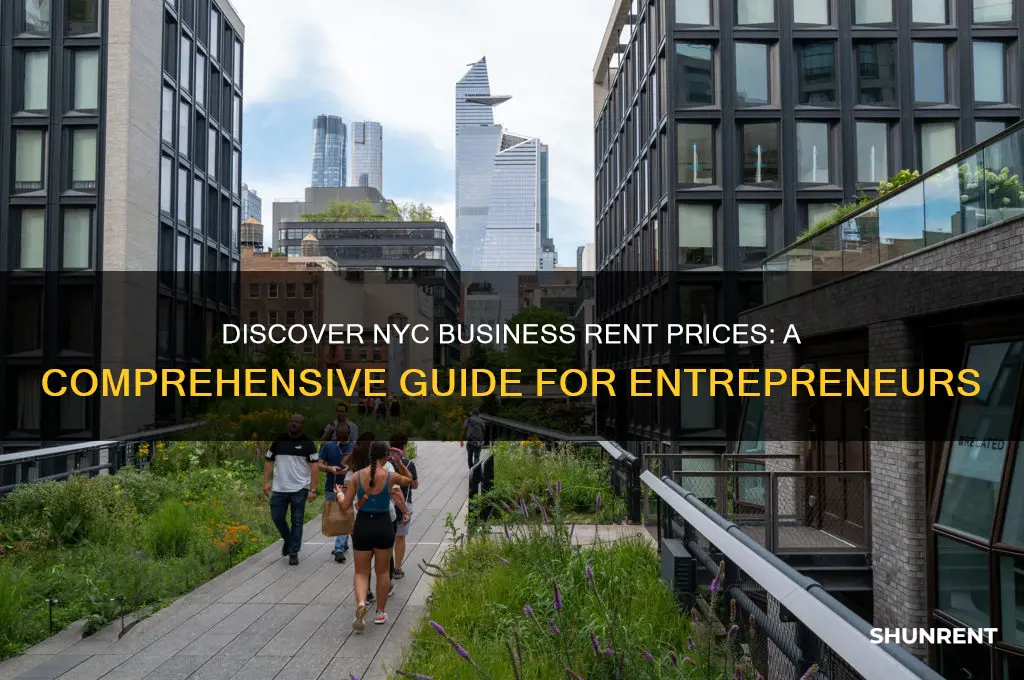 how to find out rent prices for businesses in nyc