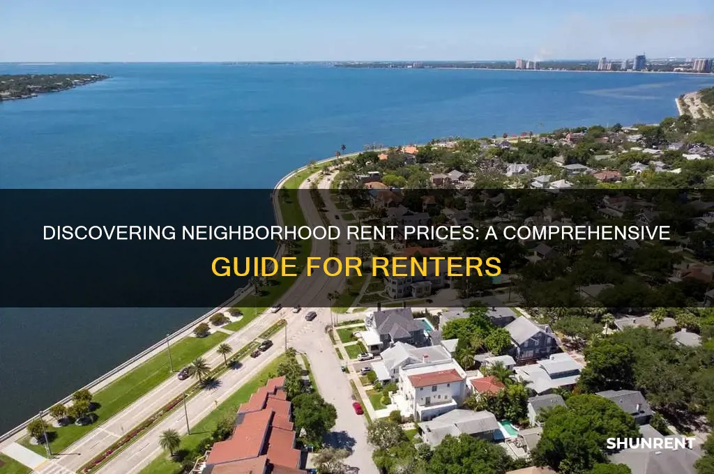 how to find out rent prices in aneighborhood