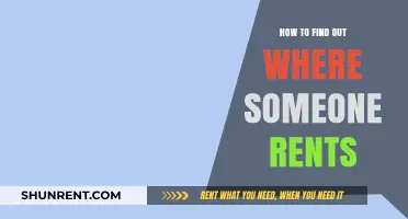 Discovering Rental Locations: A Guide to Finding Someone's Residence