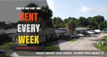 Weekly Part-Time Rent Solutions: Tips to Secure Affordable Housing