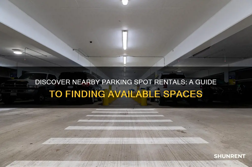 how to find people renting out parking spots