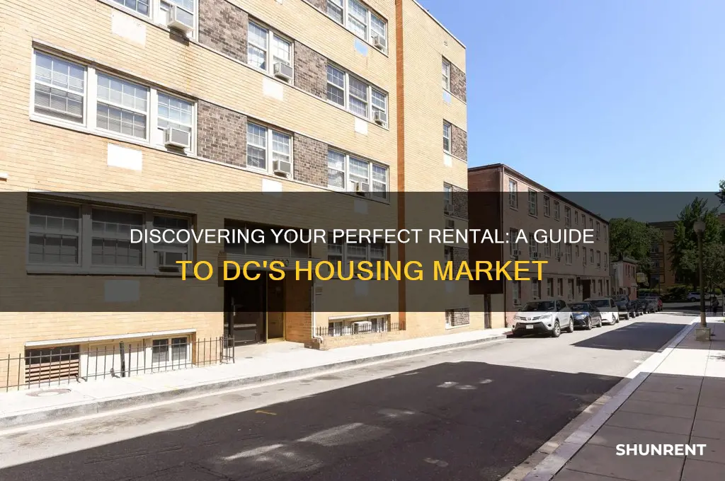 how to find places to rent in dc