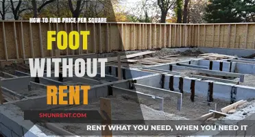 Calculating Price Per Square Foot: A Rent-Free Valuation Guide