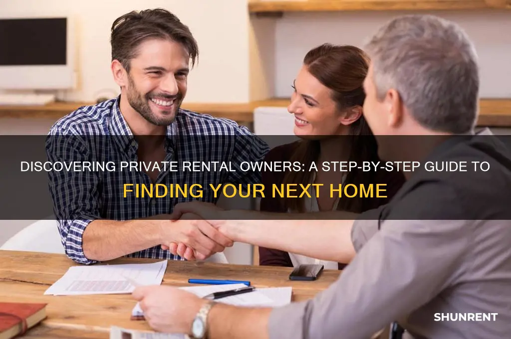 how to find private owners to rent