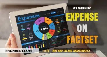 Finding Rent Expense on FactSet: A Step-by-Step Guide