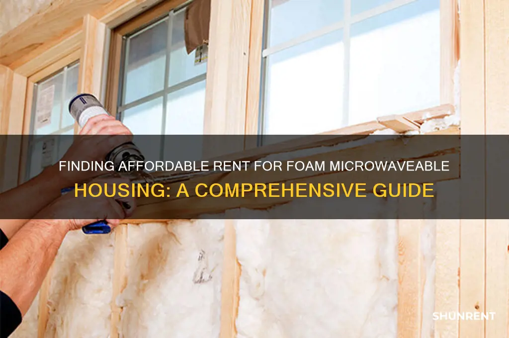 how to find rent of is foam microveable
