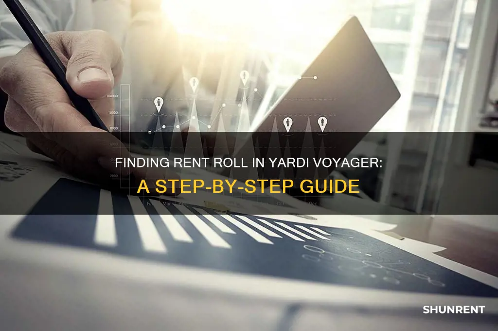 how to find rent roll in yardi voyager