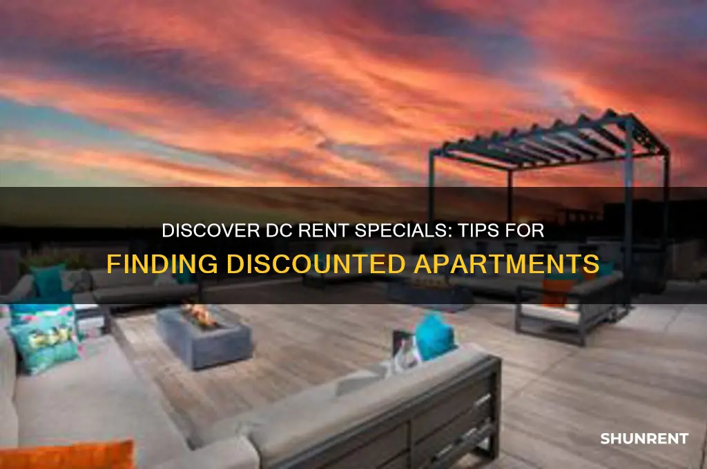 how to find rent specials around washington dc