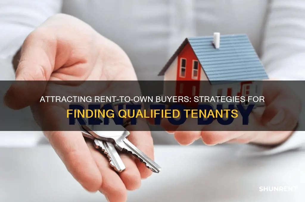 how to find rent to own buyers