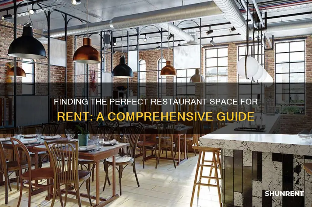 how to find restaurant space for rent