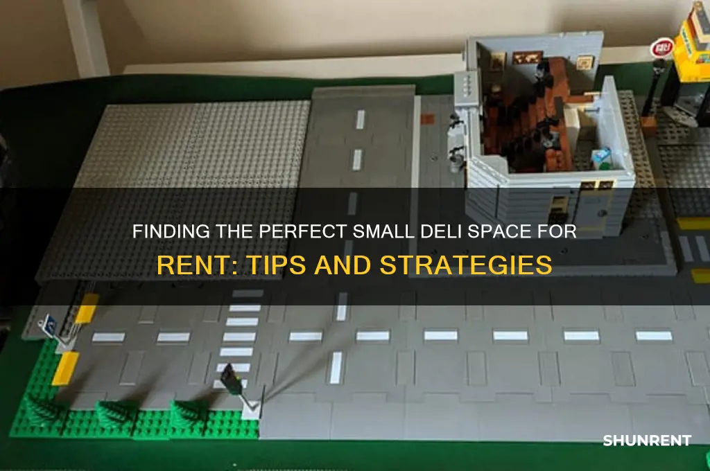how to find small deli space for rent