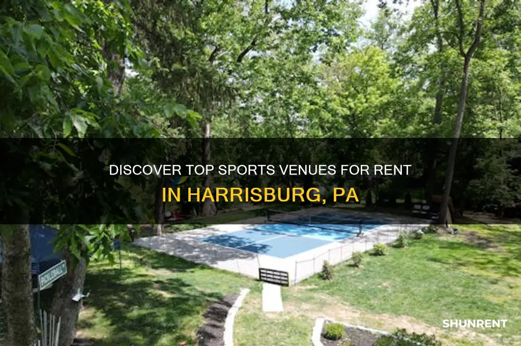 how to find sports places in harrisburg pa to rent