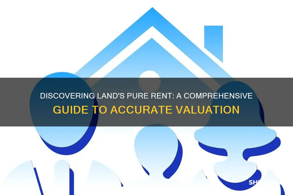 how to find the pure rent of land